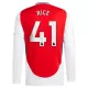 Maillot De Foot Arsenal Declan Rice 41 Domicile 24/25 Manches Longues