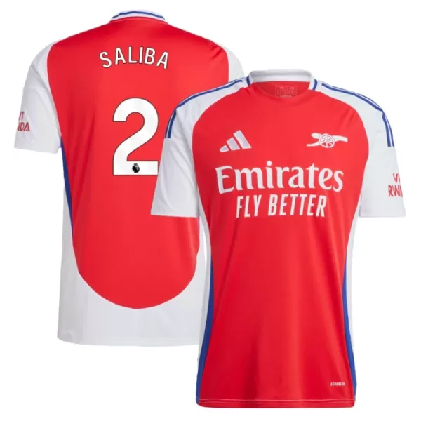 Maillot De Foot Arsenal Saliba 2 Domicile 24/25