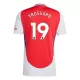 Maillot De Foot Arsenal Trossard 19 Domicile 24/25