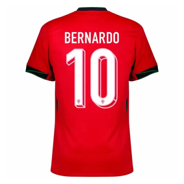 Maillot De Foot Portugal Bernardo Silva 10 Domicile Euro 2024