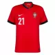 Maillot De Foot Portugal Diogo Jota 21 Domicile Euro 2024