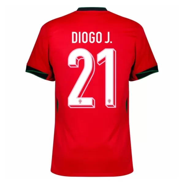 Maillot De Foot Portugal Diogo Jota 21 Domicile Euro 2024