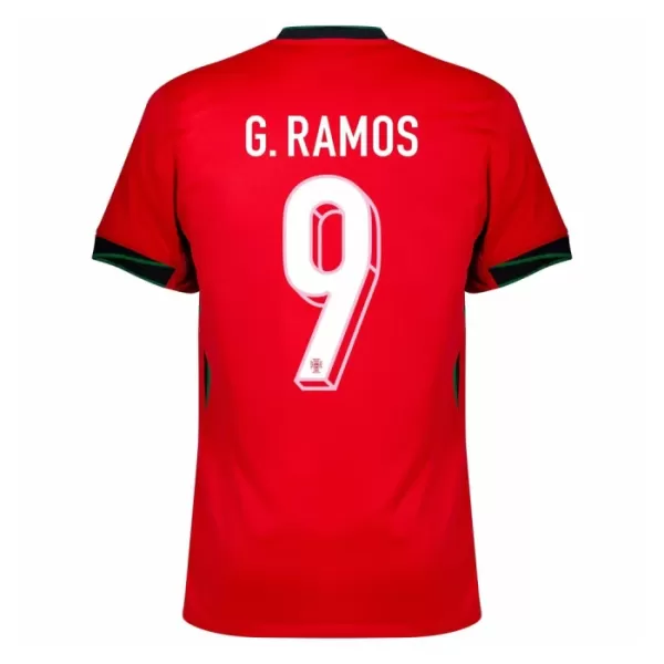 Maillot De Foot Portugal G. Ramos 9 Domicile Euro 2024