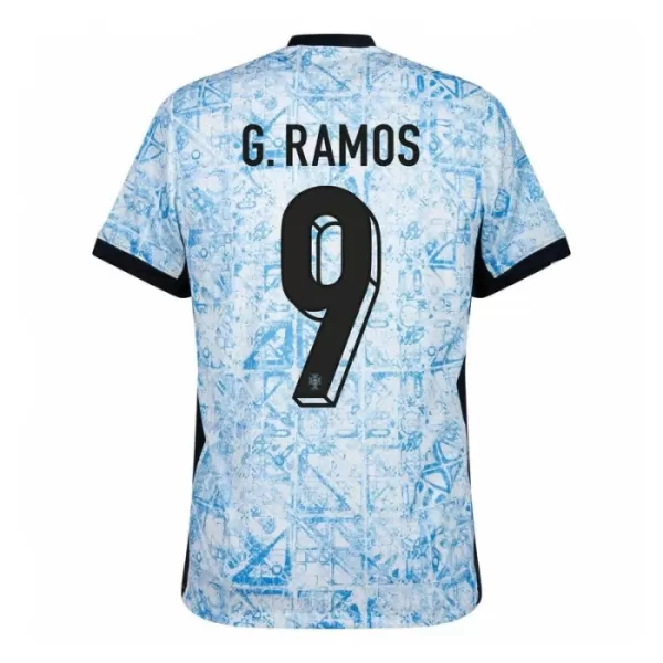 Maillot De Foot Portugal G. Ramos 9 Extérieur Euro 2024