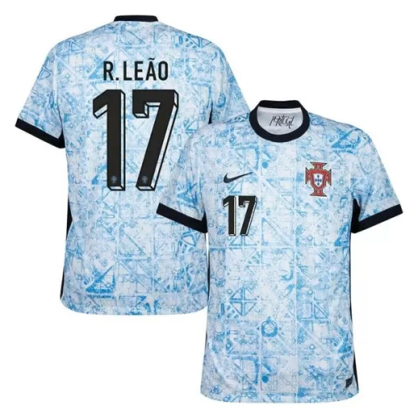 Maillot De Foot Portugal Rafael Leão 17 Extérieur Euro 2024