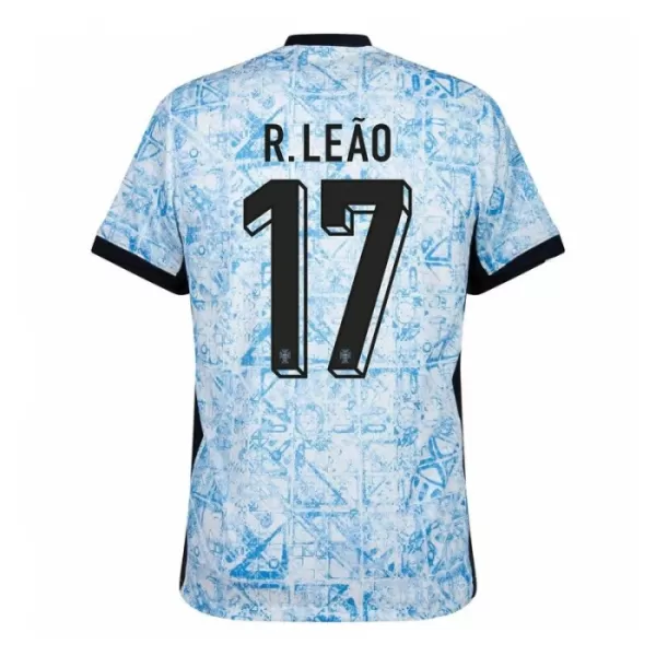 Maillot De Foot Portugal Rafael Leão 17 Extérieur Euro 2024