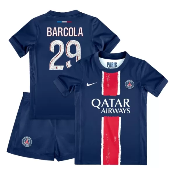 Kit De Football Paris Saint-Germain Bradley Barcola 29 Enfant Domicile 24/25