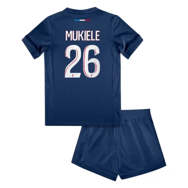 Kit De Football Paris Saint-Germain Nordi Mukiele 26 Enfant Domicile 24/25