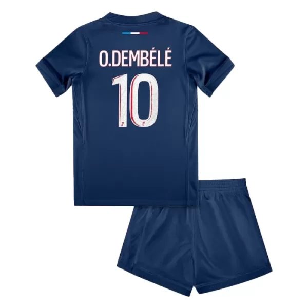 Kit De Football Paris Saint-Germain Ousmane Dembélé 10 Enfant Domicile 24/25