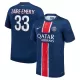 Maillot De Foot Paris Saint-Germain Zaire Emery 33 Domicile 24/25