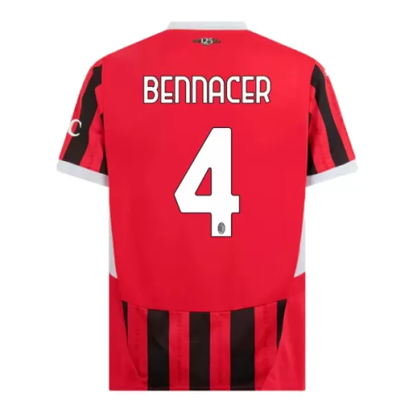 Kit De Football Milan AC Bennacer 4 Enfant Domicile 24/25