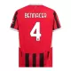 Kit De Football Milan AC Bennacer 4 Enfant Domicile 24/25