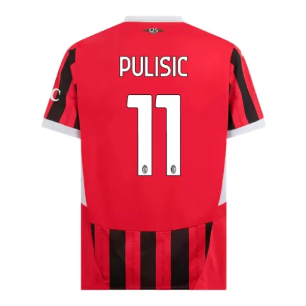 Kit De Football Milan AC Christian Pulišić 11 Enfant Domicile 24/25