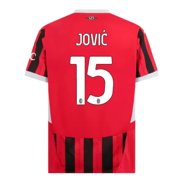 Kit De Football Milan AC Jovic 15 Enfant Domicile 24/25