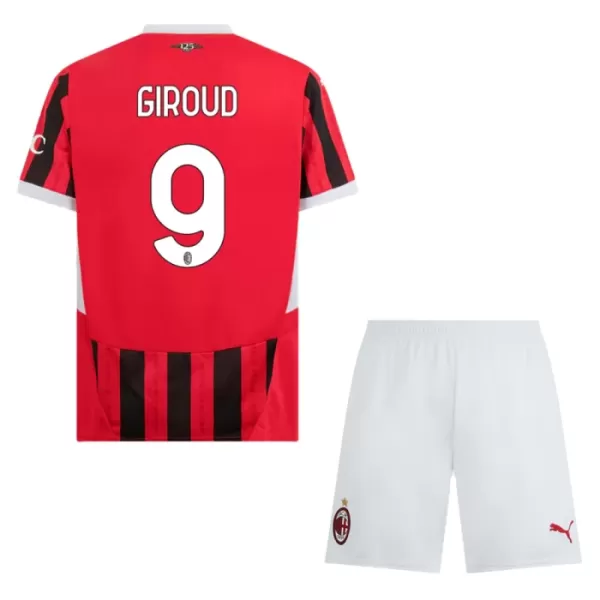 Kit De Football Milan AC Olivier Giroud 9 Enfant Domicile 24/25