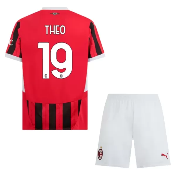 Kit De Football Milan AC Theo Hernandez 19 Enfant Domicile 24/25