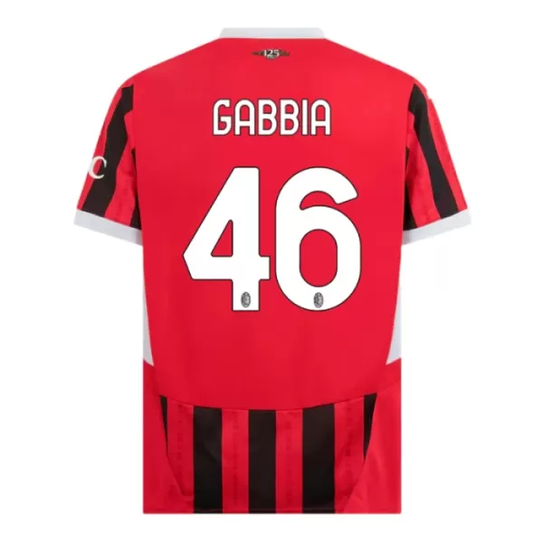 Maillot De Foot Milan AC Gabbia 46 Domicile 24/25