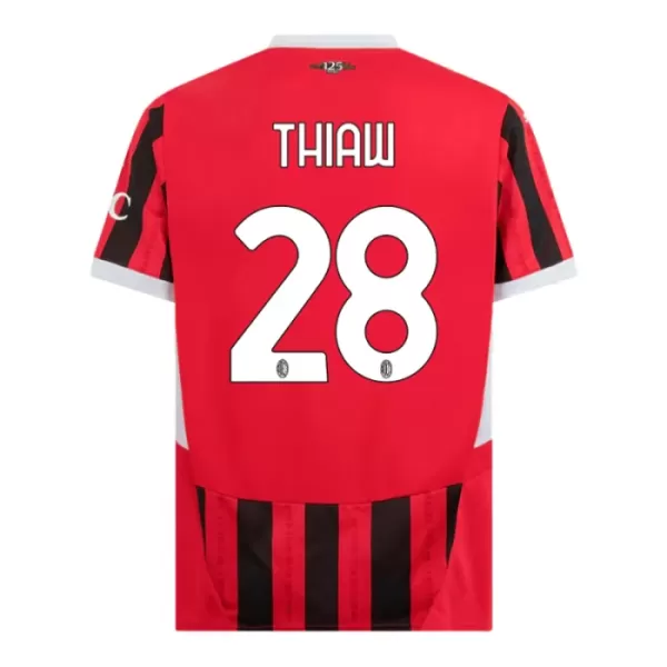 Maillot De Foot Milan AC Malick Thiaw 28 Domicile 24/25