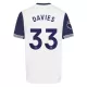 Kit De Football Tottenham Hotspur Alphonso Davies 33 Enfant Domicile 24/25