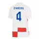 Kit De Football Croatie Josko Gvardiol 4 Enfant Domicile Euro 2024