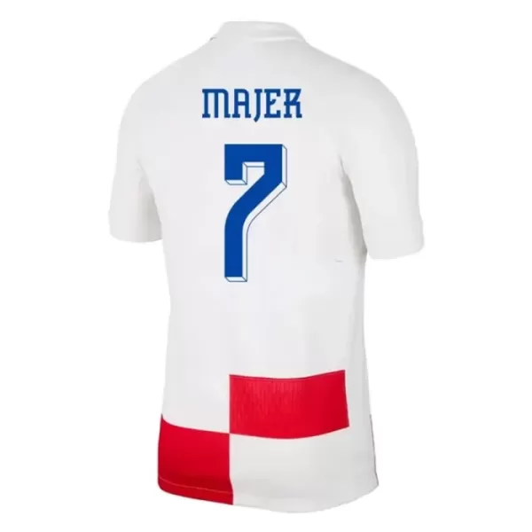 Kit De Football Croatie Majer 7 Enfant Domicile Euro 2024