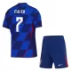 Kit De Football Croatie Majer 7 Enfant Extérieur Euro 2024