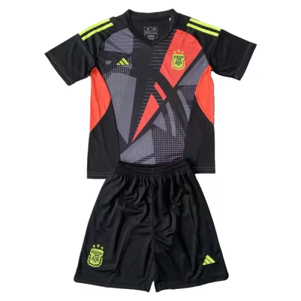 Kit De Football Gardien Argentine Enfant Domicile 2024 Noir