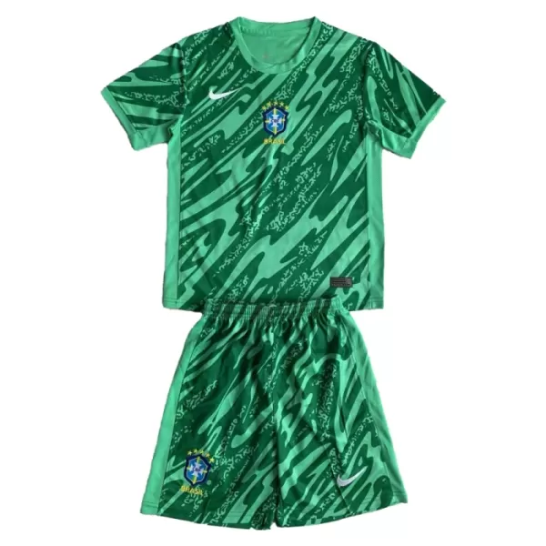 Kit De Football Gardien Brésil Enfant 2024 Vert