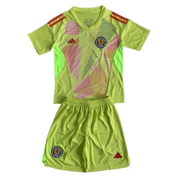 Kit De Football Gardien Écosse Enfant Euro 2024 Jaune