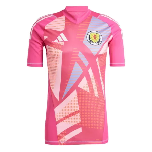 Maillot De Foot Gardien Écosse Euro 2024 Rose