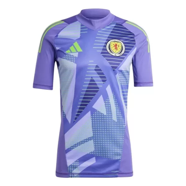 Maillot De Foot Gardien Écosse Euro 2024 Violet