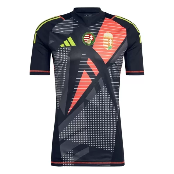 Maillot De Foot Gardien Hongrie Euro 2024 Noir