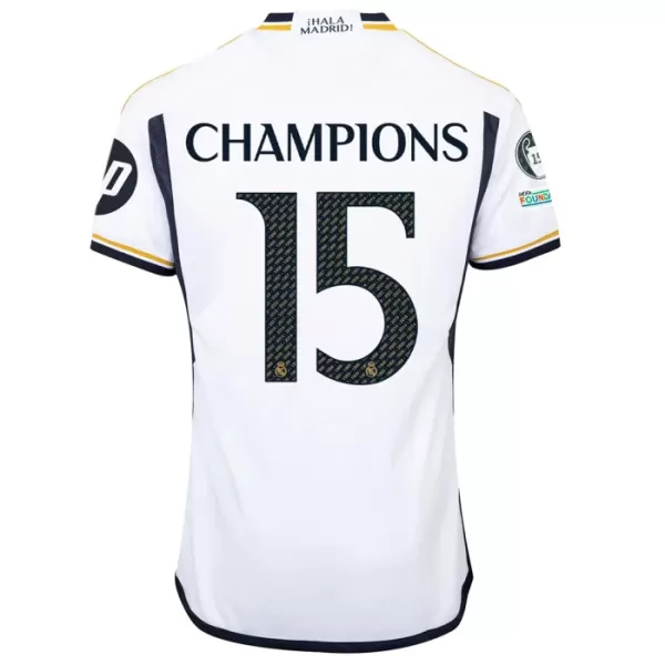 Maillot De Foot Real Madrid CHAMPIONS 15 Domicile 23/24