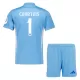 Kit De Football Gardien Real Madrid Thibaut Courtois 1 Enfant Domicile 24/25