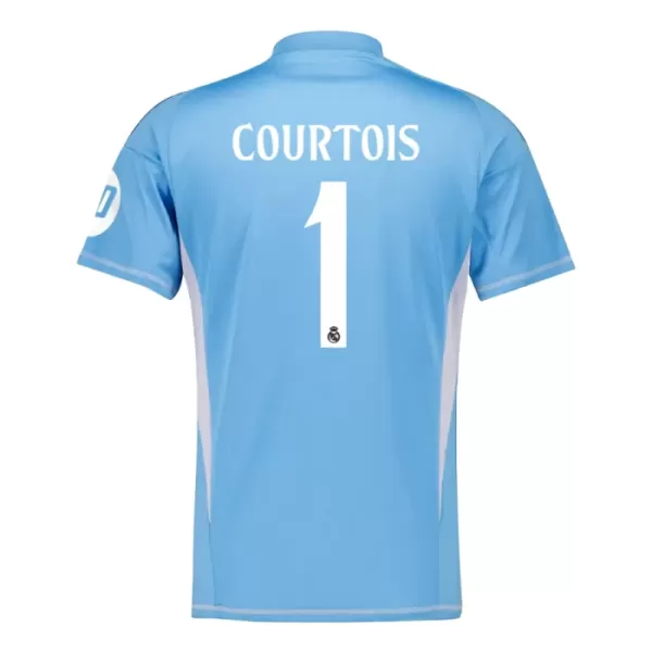 Kit De Football Gardien Real Madrid Thibaut Courtois 1 Enfant Domicile 24/25