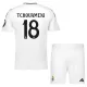 Kit De Football Real Madrid Aurélien Tchouaméni 18 Enfant Domicile 24/25