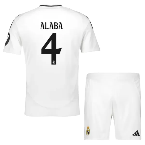 Kit De Football Real Madrid David Alaba 4 Enfant Domicile 24/25