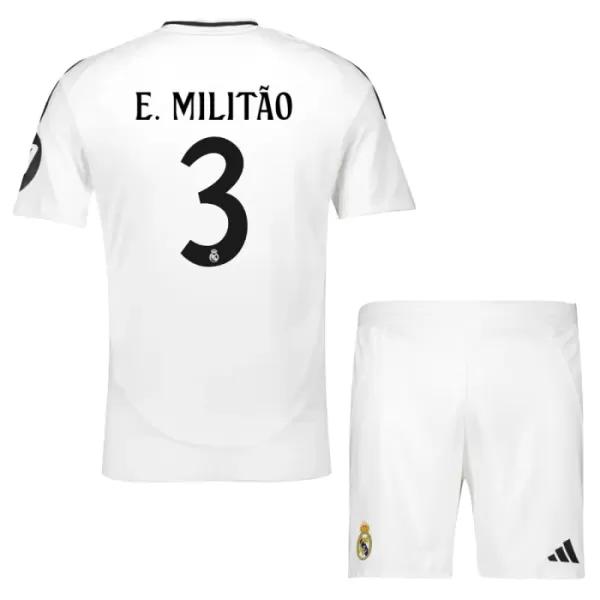 Kit De Football Real Madrid Éder Militão 3 Enfant Domicile 24/25