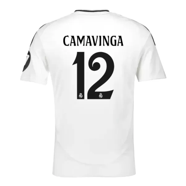 Kit De Football Real Madrid Eduardo Camavinga 12 Enfant Domicile 24/25