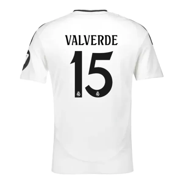 Kit De Football Real Madrid Federico Valverde 15 Enfant Domicile 24/25