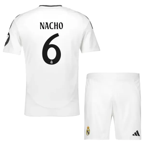 Kit De Football Real Madrid Nacho 6 Enfant Domicile 24/25