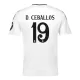 Maillot De Foot Real Madrid D. Ceballos 19 Domicile 24/25