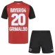 Kit De Football Bayer 04 Leverkusen Alejandro Grimaldo 20 Enfant Domicile 24/25