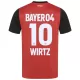 Kit De Football Bayer 04 Leverkusen Florian Wirtz 10 Enfant Domicile 24/25