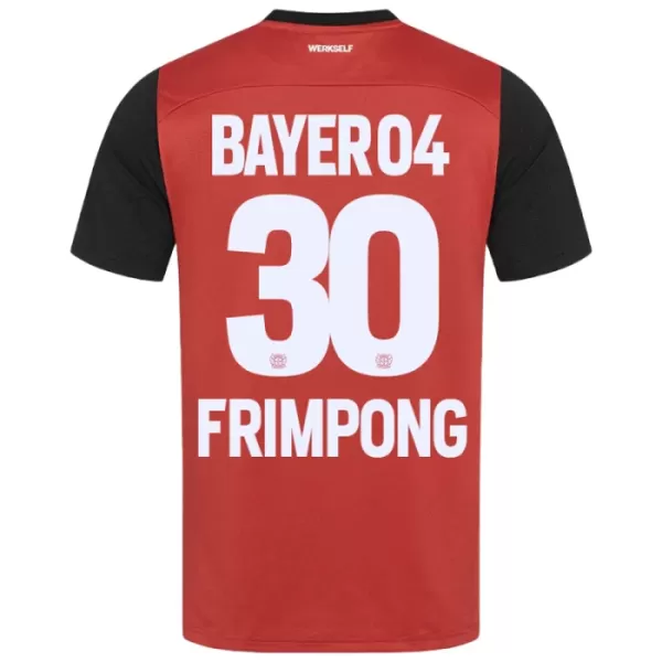 Kit De Football Bayer 04 Leverkusen Jeremie Frimpong 30 Enfant Domicile 24/25