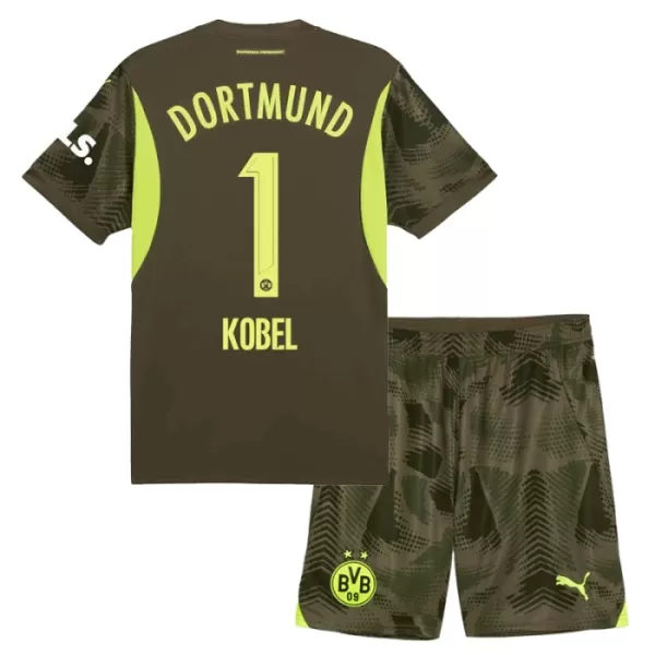 Kit De Football Gardien Borussia Dortmund Kobel 1 Enfant Extérieur 24/25