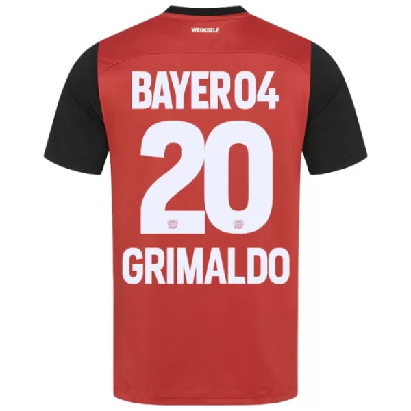 Maillot De Foot Bayer 04 Leverkusen Alejandro Grimaldo 20 Domicile 24/25