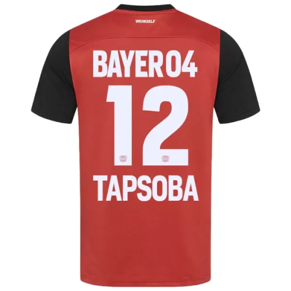 Maillot De Foot Bayer 04 Leverkusen Edmond Tapsoba 12 Domicile 24/25