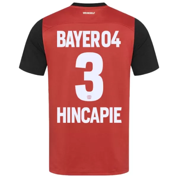 Maillot De Foot Bayer 04 Leverkusen Piero Hincapie 3 Domicile 24/25