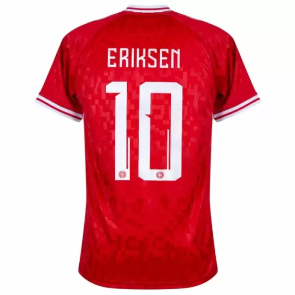 Maillot De Foot Danemark Eriksen 10 Domicile Euro 2024